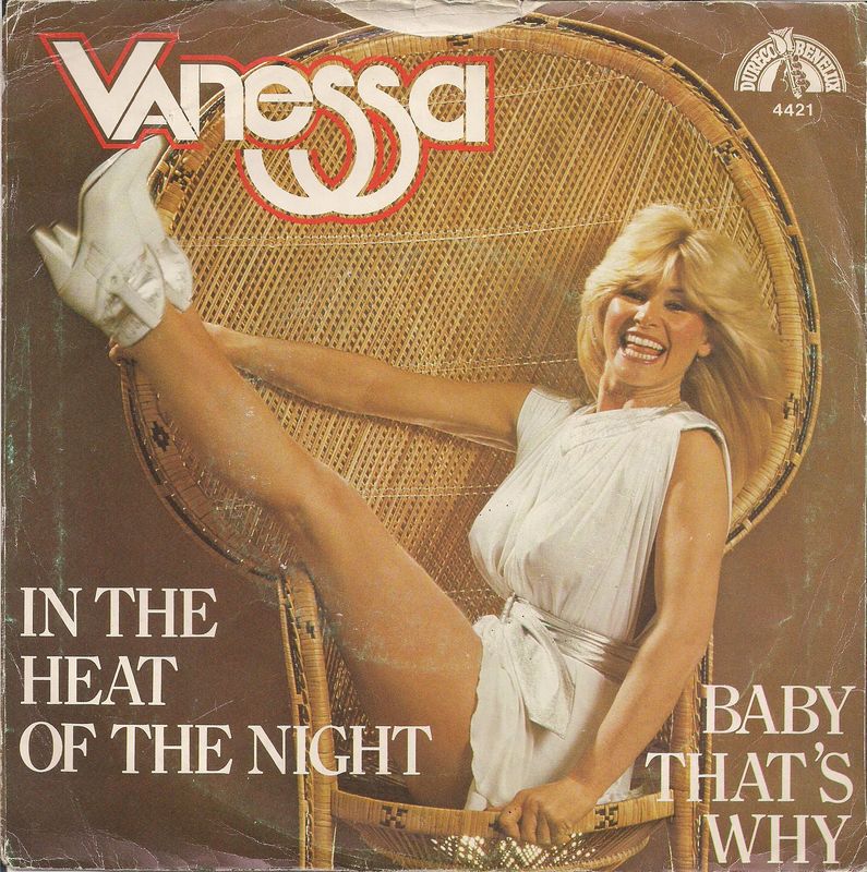 Vanessa - In The Heat Of The Night 03336 Vinyl Singles Goede Staat