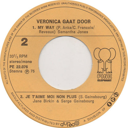 Various - Veronica Gaat Door (33 ⅓ RPM) 28338 Vinyl Singles Goede Staat