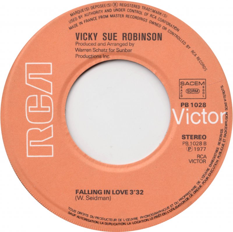 Vicky Sue Robinson - Hold Tight 14729 Vinyl Singles Goede Staat