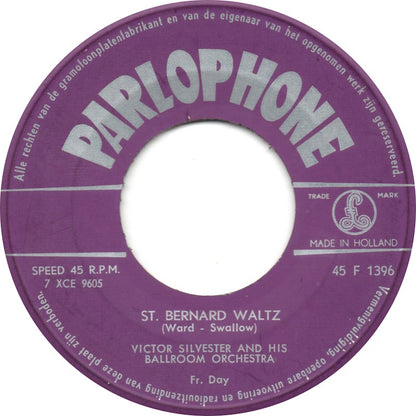 Victor Silvester And His Ballroom Orchestra - St. Bernard Waltz 29490 Vinyl Singles Goede Staat