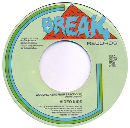 Video Kids - Woodpeckers From Space 28662 Vinyl Singles Goede Staat