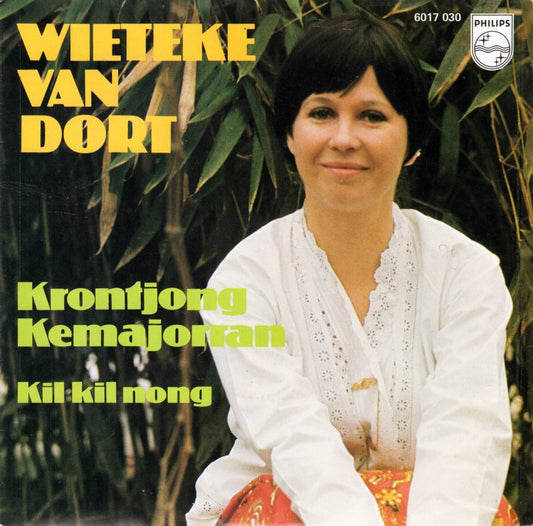 Wieteke van Dort - Krontjong Kemajorran 22401 Vinyl Singles Goede Staat