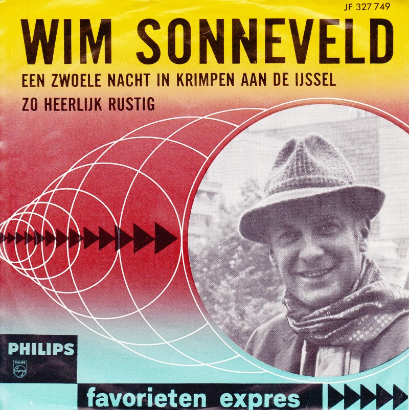 Wim Sonneveld - Een Zwoele Nacht In Krimpen Aan De IJssel 11710 Vinyl Singles Goede Staat