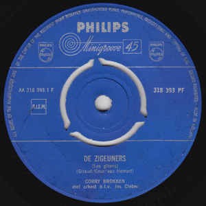 Corry Brokken - De Zigeuners 17915 Vinyl Singles Hoes: Generic