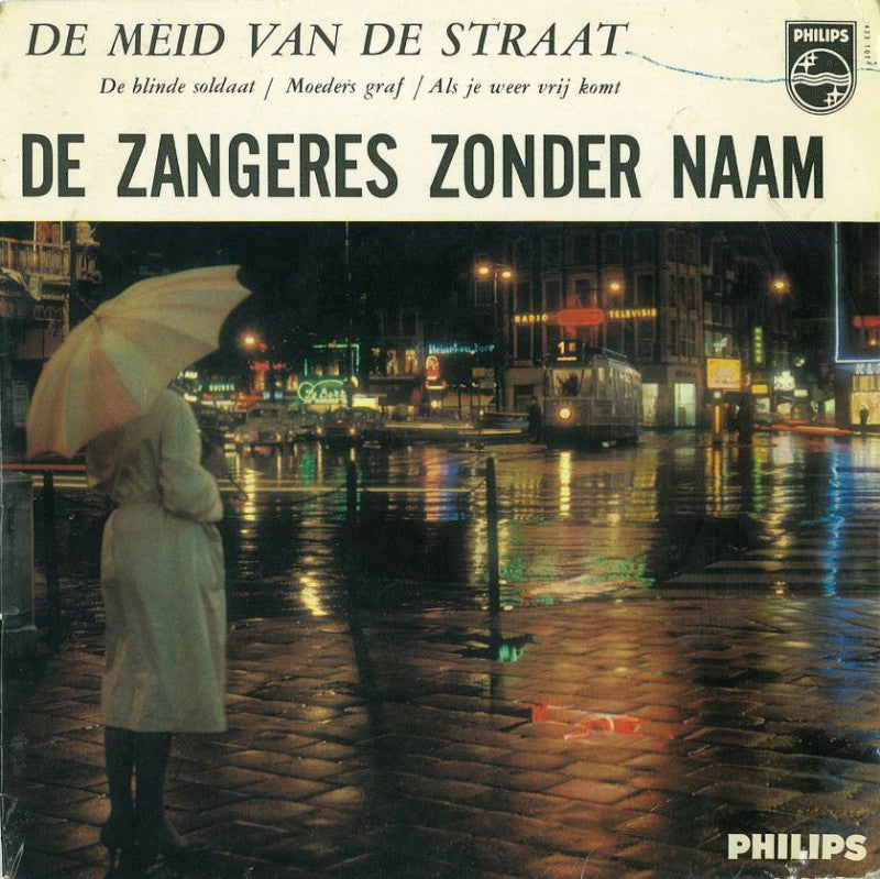 Zangeres Zonder Naam - De Meid Van De Straat (EP) Vinyl Singles EP Goede Staat